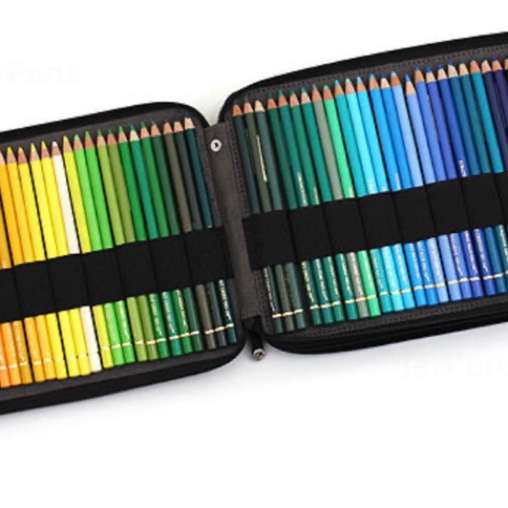 Global Art Pencil Case, 120 Pencil Capacity, Canvas